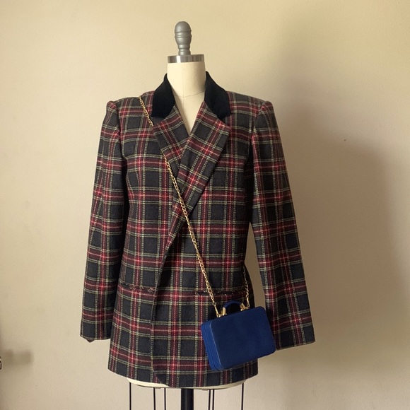 Sag Harbor Jackets & Blazers - Super nice Vintage plaid blazer